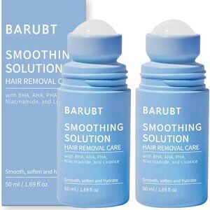 2 Razor Bump and Ingrown Hair Treatment, Smoothing Solution Ingrown Hair Serum.